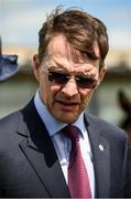 26 May 2019; Trainer Aidan O'Brien who sent out Arizona with Ryan Moore up, to win the Tally Ho Stud Irish EBF (C & G) Maiden at The Curragh Racecourse in Kildare. Photo by Barry Cregg/Sportsfile