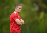 26 May 2019; Cork manager Ephie Fitzgerald ahead of the TG4 Munster Ladies Senior Football Championship Round 2 match between Cork and Waterford at Cork Institute of Technology in Cork. Photo by Eóin Noonan/Sportsfile