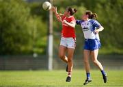 26 May 2019; Ciara O'Sullivan of Cork in action against Roisin Tobin of Waterford during the TG4 Munster Ladies Senior Football Championship Round 2 match between Cork and Waterford at Cork Institute of Technology in Cork. Photo by Eóin Noonan/Sportsfile