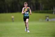 26 May 2019; Tadhg Hutton of Ballon Rathoe, Co Carlow, competing in the Duathlon event during Day 2 of the Aldi Community Games May Festival, which saw over 3,500 children take part in a fun-filled weekend at University of Limerick. Photo by Piaras Ó Mídheach/Sportsfile