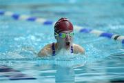 26 May 2019; Ella-Sophie Melashnyek of Athlone East, Co Westmeath, competing in the Breaststroke U14 event during Day 2 of the Aldi Community Games May Festival, which saw over 3,500 children take part in a fun-filled weekend at University of Limerick. Photo by Piaras Ó Mídheach/Sportsfile