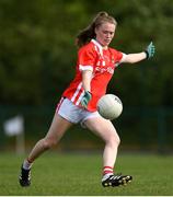 26 May 2019; Eimear Kiely of Cork during the TG4 Munster Ladies Senior Football Championship Round 2 match between Cork and Waterford at Cork Institute of Technology in Cork. Photo by Eóin Noonan/Sportsfile