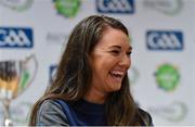 27 May 2019; Mayo ladies footballer Niamh Kelly at the John West Féile na Peil Regional Launch at Connacht Centre of Excellence, Co. Mayo. Photo by Piaras Ó Mídheach/Sportsfile