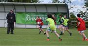 27 May 2019; Action from a football blitz at the John West Féile na Peil Regional Launch at Connacht Centre of Excellence, Co. Mayo. Photo by Piaras Ó Mídheach/Sportsfile