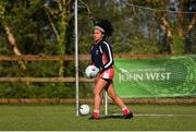 27 May 2019; Saoirse Eduway, of St Mary's, Co Mayo, during a ladies football blitz at the John West Féile na Peil Regional Launch at Connacht Centre of Excellence, Co. Mayo. Photo by Piaras Ó Mídheach/Sportsfile