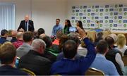 27 May 2019; Gerry McGovern, Connacht GAA President, speaking at the John West Féile na Peil Regional Launch at Connacht Centre of Excellence, Co. Mayo. Photo by Piaras Ó Mídheach/Sportsfile