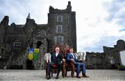 28 May 2019; Pictured at Drimnagh Castle in Dublin today, at the launch of this year’s Bord Gáis Energy GAA Legends Tour Series at Croke Park, were Clare’s Brian Lohan and Donegal’s Eamon McGee. Bord Gáis Energy customers have exclusive access to these once-in-a-life-time tours through the Bord Gáis Energy Rewards Club. For more booking and ticket information about the Bord Gáis Energy GAA Legends Tour Series this summer visit www.crokepark.ie/gaa-museum. Photo by David Fitzgerald/Sportsfile
