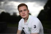 28 May 2019; Connor Ronan during a Republic of Ireland U21's press conference at Johnstown House Hotel in Enfield, Co Meath. Photo by Eóin Noonan/Sportsfile