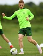 28 May 2019; Connor Ronan during a Republic of Ireland U21's training session at Johnstown House Hotel in Enfield, Co Meath. Photo by Eóin Noonan/Sportsfile