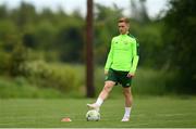 28 May 2019; Connor Ronan during a Republic of Ireland U21's training session at Johnstown House Hotel in Enfield, Co Meath. Photo by Eóin Noonan/Sportsfile