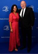 28 May 2019; On arrival at the Leinster Rugby Champions of 2009 Gala Dinner, proudly supported by Bank of Ireland, is Bernard and Sinead Jackman. The Gala Dinner was held in celebration of Leinster Rugby’s first ever Heineken Cup triumph in 2009 when they beat Leicester Tigers 16-19 in the Final in Murrayfield. The squad and coaches from 2009, were celebrated at a Gala Dinner at the RDS, proudly supported by Bank of Ireland and in association with Diageo, InterContinental Dublin and Off The Ball.com. Photo by Ramsey Cardy/Sportsfile