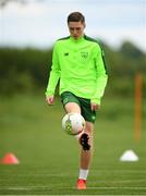 28 May 2019; Conor Coventry during a Republic of Ireland U21's training session at Johnstown House Hotel in Enfield, Co Meath. Photo by Eóin Noonan/Sportsfile