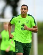 28 May 2019; Adam Idah during a Republic of Ireland U21's training session at Johnstown House Hotel in Enfield, Co Meath. Photo by Eóin Noonan/Sportsfile