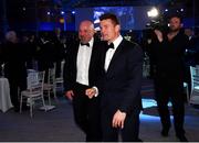 28 May 2019; On arrival at the Leinster Rugby Champions of 2009 Gala Dinner, proudly supported by Bank of Ireland, is Brian O'Driscoll and Kurt McQuilkin. The Gala Dinner was held in celebration of Leinster Rugby’s first ever Heineken Cup triumph in 2009 when they beat Leicester Tigers 16-19 in the Final in Murrayfield. The squad and coaches from 2009, were celebrated at a Gala Dinner at the RDS, proudly supported by Bank of Ireland and in association with Diageo, InterContinental Dublin and Off The Ball.com. Photo by Ramsey Cardy/Sportsfile