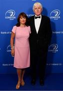 28 May 2019; Jean and Paul McNaughton during the Leinster Rugby Champions of 2009 Gala Dinner, proudly supported by Bank of Ireland. The Gala Dinner was held in celebration of Leinster Rugby’s first ever Heineken Cup triumph in 2009 when they beat Leicester Tigers 16-19 in the Final in Murrayfield. The squad and coaches from 2009, were celebrated at a Gala Dinner at the RDS, proudly supported by Bank of Ireland and in association with Diageo, InterContinental Dublin and Off The Ball.com. Photo by Ramsey Cardy/Sportsfile