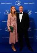 28 May 2019; Guy and Laurie Easterby during the Leinster Rugby Champions of 2009 Gala Dinner, proudly supported by Bank of Ireland. The Gala Dinner was held in celebration of Leinster Rugby’s first ever Heineken Cup triumph in 2009 when they beat Leicester Tigers 16-19 in the Final in Murrayfield. The squad and coaches from 2009, were celebrated at a Gala Dinner at the RDS, proudly supported by Bank of Ireland and in association with Diageo, InterContinental Dublin and Off The Ball.com. Photo by Ramsey Cardy/Sportsfile