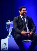 28 May 2019; Stan Wright during the Leinster Rugby Champions of 2009 Gala Dinner, proudly supported by Bank of Ireland. The Gala Dinner was held in celebration of Leinster Rugby’s first ever Heineken Cup triumph in 2009 when they beat Leicester Tigers 16-19 in the Final in Murrayfield. The squad and coaches from 2009, were celebrated at a Gala Dinner at the RDS, proudly supported by Bank of Ireland and in association with Diageo, InterContinental Dublin and Off The Ball.com. Photo by Ramsey Cardy/Sportsfile