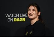 29 May 2019; Katie Taylor following a press conference at Madison Square Garden ahead of her IBO, WBA, WBC & WBO Female Lightweight World Championships unification bout with Delfine Persoon in New York, USA. Photo by Stephen McCarthy/Sportsfile