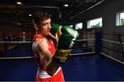 30 May 2019; Team Ireland boxer Brendan Irvine prepares for competition at the European Games in Minsk at the Sport Ireland Institute in Abbotstown, Dublin. Photo by David Fitzgerald/Sportsfile