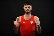 30 May 2019; Team Ireland boxer James McGivern prepares for competition at the European Games in Minsk at the Sport Ireland Institute in Abbotstown, Dublin. Photo by David Fitzgerald/Sportsfile