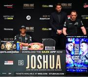 30 May 2019; Trainer Rob McCracken during a press conference, at the Beacon Theater on Broadway, ahead of the World Heavyweight title fight between Anthony Joshua and Andy Ruiz Jr, on Saturday night at Madison Square Garden, in New York, USA. Photo by Stephen McCarthy/Sportsfile