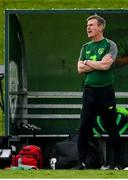 30 May 2019; Republic of Ireland U21's manager Stephen Kenny during the Friendly match between Republic of Ireland and Republic of Ireland U21's at the FAI National Training Centre in Dublin. Photo by Harry Murphy/Sportsfile