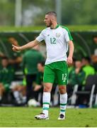 30 May 2019; Canice Carroll of Republic of Ireland U21's during the Friendly match between Republic of Ireland and Republic of Ireland U21's at the FAI National Training Centre in Dublin. Photo by Harry Murphy/Sportsfile