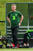 30 May 2019; Republic of Ireland U21's manager Stephen Kenny during the Friendly match between Republic of Ireland and Republic of Ireland U21's at the FAI National Training Centre in Dublin. Photo by Harry Murphy/Sportsfile