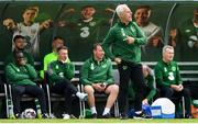 30 May 2019; Republic of Ireland manager Mick McCarthy during the Friendly match between Republic of Ireland and Republic of Ireland U21's at the FAI National Training Centre in Dublin. Photo by Harry Murphy/Sportsfile