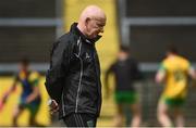 26 May 2019; Donegal manager Declan Bonner during the Ulster GAA Football Senior Championship Quarter-Final match between Fermanagh and Donegal at Brewster Park in Enniskillen, Fermanagh. Photo by Oliver McVeigh/Sportsfile