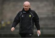 26 May 2019; Donegal manager Declan Bonner during the Ulster GAA Football Senior Championship Quarter-Final match between Fermanagh and Donegal at Brewster Park in Enniskillen, Fermanagh. Photo by Oliver McVeigh/Sportsfile