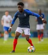 16 May 2019; Nathanaël Mbuku of France during the 2019 UEFA European Under-17 Championships semi-final match between France and Italy at Tallaght Stadium in Dublin. Photo by Stephen McCarthy/Sportsfile