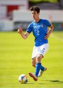 13 May 2019; Francesco Lamanna of Italy during the 2019 UEFA European Under-17 Championships quarter-final match between Italy and Portugal at Tolka Park in Dublin. Photo by Stephen McCarthy/Sportsfile
