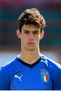 13 May 2019; Francesco Lamanna of Italy during the 2019 UEFA European Under-17 Championships quarter-final match between Italy and Portugal at Tolka Park in Dublin. Photo by Stephen McCarthy/Sportsfile