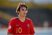 13 May 2019; Paulo Bernardo of Portugal during the 2019 UEFA European Under-17 Championships quarter-final match between Italy and Portugal at Tolka Park in Dublin. Photo by Stephen McCarthy/Sportsfile