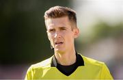 13 May 2019; Referee Manfredas Lukjancukas during the 2019 UEFA European Under-17 Championships quarter-final match between Italy and Portugal at Tolka Park in Dublin. Photo by Stephen McCarthy/Sportsfile