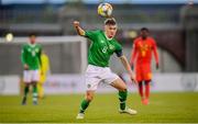 9 May 2019; Séamas Keogh of Republic of Ireland during the 2019 UEFA European Under-17 Championships Group A match between Belgium and Republic of Ireland at Tallaght Stadium in Dublin. Photo by Stephen McCarthy/Sportsfile