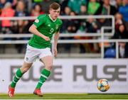 6 May 2019; Conor Carty of Republic of Ireland during the 2019 UEFA European Under-17 Championships Group A match between Republic of Ireland and Czech Republic at the Regional Sports Centre in Waterford. Photo by Stephen McCarthy/Sportsfile