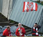 31 May 2019; Sligo Rovers fans during the SSE Airtricity League Premier Division match between Dundalk and Sligo Rovers at Oriel Park in Dundalk, Louth. Photo by Oliver McVeigh/Sportsfile