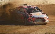 31 May 2019; Sebastien Loeb and Daniel Elena in their Hyundai i20 Coupe WRC on SS7 during Round 7 of the FIA World Rally Championship in Porto, Portugal. Photo by Philip Fitzpatrick/Sportsfile