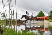 1 June 2019; Erano M, with Nicola Wilson up, during the CCI3* cross country event at the Tattersalls International Horse Trials & Country Fair 2019 in Ratoath, Co. Meath. Photo by Ramsey Cardy/Sportsfile