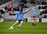 25 May 2019; Cormac Costello of Dublin kicks a free during the Leinster GAA Football Senior Championship Quarter-Final match between Louth and Dublin at O’Moore Park in Portlaoise, Laois. Photo by Ray McManus/Sportsfile
