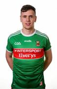 31 May 2019; Michael Plunkett during a Mayo Football squad portraits session in Elverys MacHale Park in Castlebar, Mayo. Photo by Harry Murphy/Sportsfile