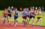 1 June 2019; A general view of the field during the Inter Boys 1500m event during the Irish Life Health All-Ireland Schools Track and Field Championships in Tullamore, Co Offaly. Photo by Sam Barnes/Sportsfile