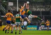 1 June 2019; David Moran of Kerry in action against Sean O'Donoghue of Clare during the Munster GAA Football Senior Championship semi-final match between Clare and Kerry at Cusack Park in Ennis, Co Clare. Photo by Diarmuid Greene/Sportsfile
