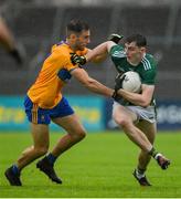 1 June 2019; Diarmuid O'Connor of Kerry in action against Dean Ryan of Clare during the Munster GAA Football Senior Championship semi-final match between Clare and Kerry at Cusack Park in Ennis, Co Clare. Photo by Diarmuid Greene/Sportsfile