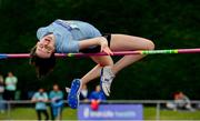 1 June 2019; Aoife O'Sullivan of St Marys Mallow, Co. Cork, competing in the Inter Girls High Jump event during the Irish Life Health All-Ireland Schools Track and Field Championships in Tullamore, Co Offaly. Photo by Sam Barnes/Sportsfile