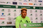 2 June 2019; Callum Robinson during a Republic of Ireland Press Conference at the FAI National Training Centre in Abbotstown, Dublin. Photo by Harry Murphy/Sportsfile
