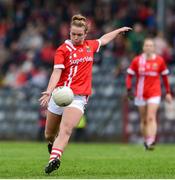 1 June 2019; Saoirse Noonan of Cork during the TG4 Munster Ladies Football Senior Championship match between Cork and Kerry at Páirc Ui Rinn in Cork. Photo by Matt Browne/Sportsfile