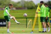 2 June 2019; Richard Keogh during a Republic of Ireland Training Session at the FAI National Training Centre in Abbotstown, Dublin. Photo by Harry Murphy/Sportsfile